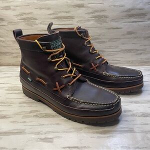 Men’s Ralph Lauren Polo Ranger Mid Brown Boots Size 12